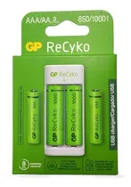 Comprar Kit Pilas Recargables Gp + 2 Pilas Aa 1000 + 2 Pilas Aaa 650