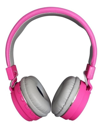 Fone de ouvido on-ear sem fio Kapbom KA-933 rosa