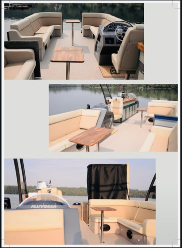 Lancha Pontoon 9500 F-boat, Fluvimar