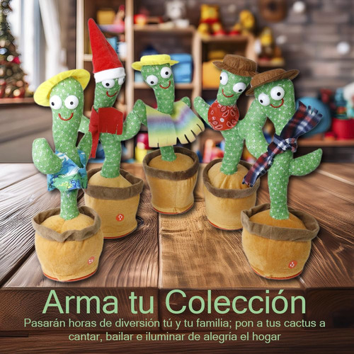 Cactus Bailarín Regular, Cactus Que Habla Y Repite Lo Que
