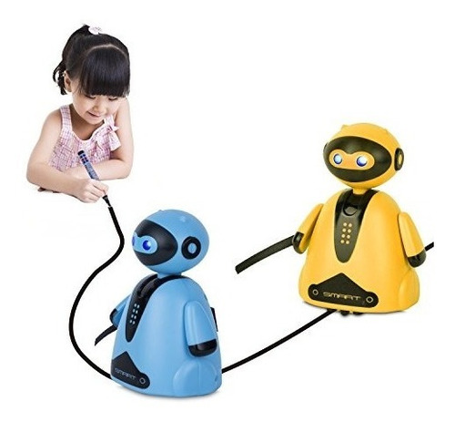 Robot Inductivo Para Niños Dibujar Lineas Juguete 