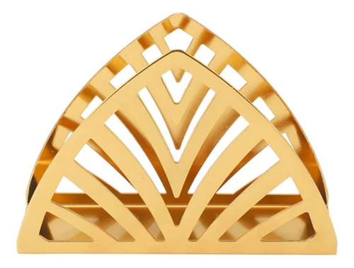 Vertical Chapado A Mano En Oro Con Forma Hueca 9*13*4cm