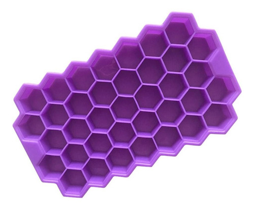 Cubetera Panal De Abejas Molde Silicona Para Hielo Formas