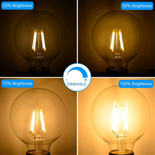 Bombilla Led Energetic Smarter Lighting, G25, 2700k, 12 Uni.