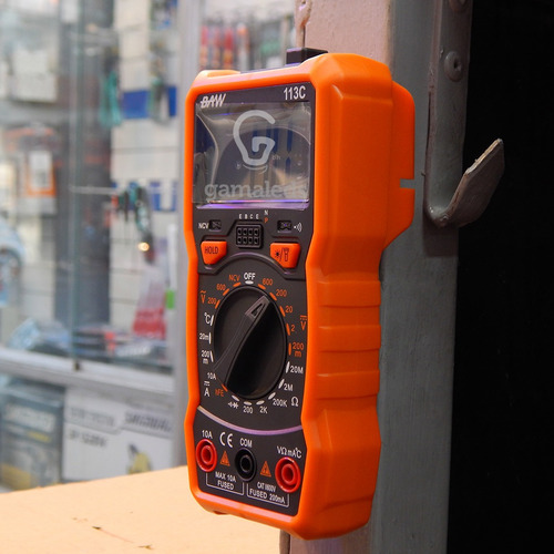 Imagen 3 de 10 de Multímetro Tester Digital Medidor Baw 113a