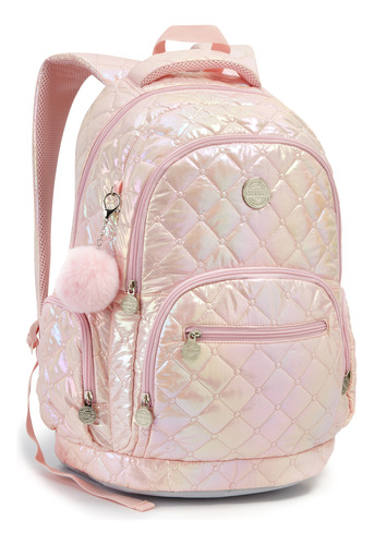 Mochila Costas G Matelasse Juvenil Feminino Color Up Seanite