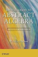 Libro Introduction To Abstract Algebra - W. Keith Nicholson