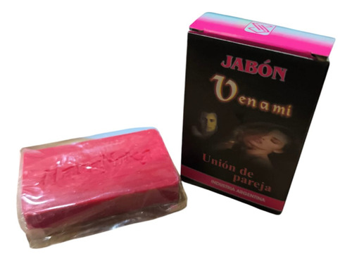 Jabon Artesanal Esoterico Ven A Mi Union De Parejas X 50gr