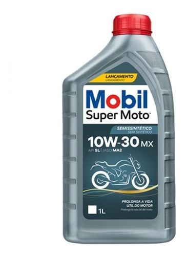 Oleo Mobil Moto 10w30 Semi Sintético Jaso Ma - 1 Litro