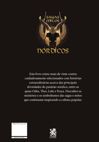 Sagas y mitos nórdicos, de Blanc, Claudio., vol. 1. Editorial IBC - Instituto Brasileiro de Cultura Ltda, tapa blanda, primera edición en portugués, 2022