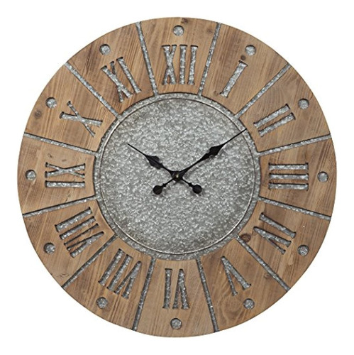 Diseño Exclusivo De Ashley A8010076 Payson Reloj De Pared Di