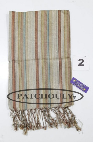 Imagen 3 de 7 de Pashmina Ruana Bufanda Chalina Pañuelo 100% Viscosa Algodon