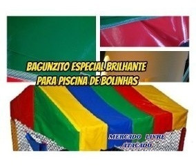 Lona P/encapar Tabua De Piscina De Bolinha Kit C/10+brinde