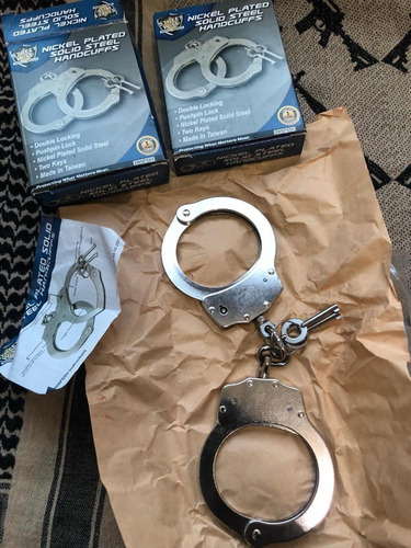 Imagen 7 de 7 de Esposas Policiacas Bondage Street Wise Doble Seguro Pro