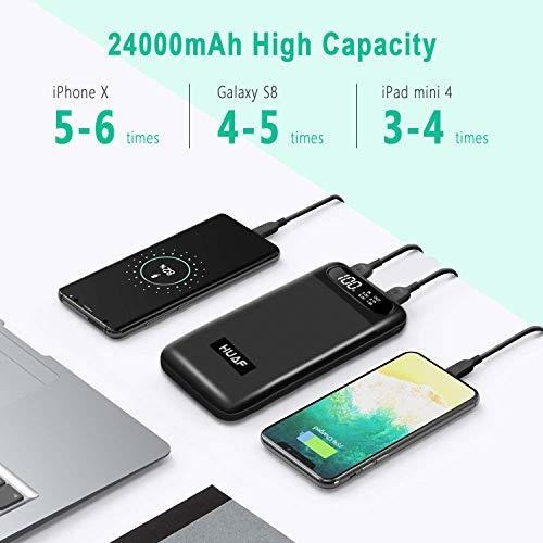 Power Bank Cargador Portatil Con Bateria De Alta Capacidad D