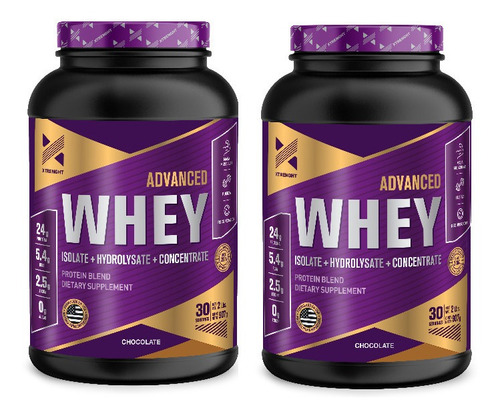 Combo 2 Unidades Advance Whey Protein Xtrenght