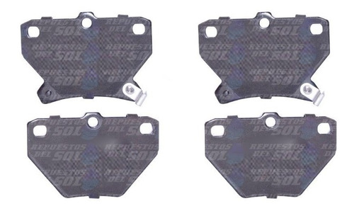 Pastillas Traseras Toyota Corolla Sport 2002 2008