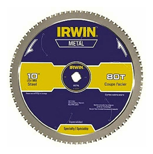 Irwin Tools Marathon Hoja Circular De Carburo