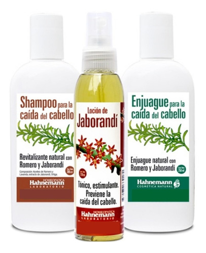 Shampoo Para Caída Del Cabello + Enjuague +loción