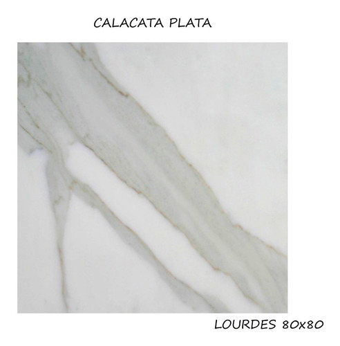 Porcelanatos De Piso Y Pared San Pietro Calacata Plata Simil Marmol Pulido 80x80 1ra