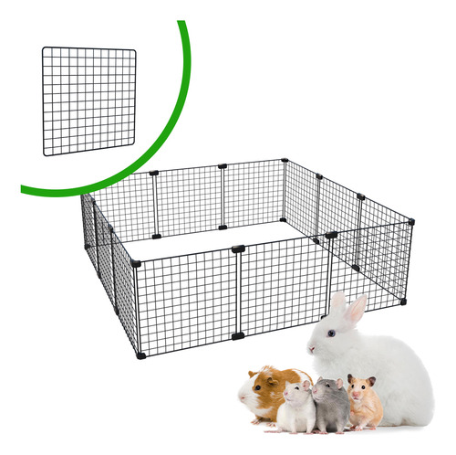 Cercado Porquinho Da Índia Twister Hamster Gerbil 90x90cm