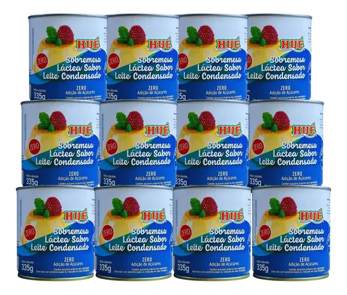 comprar Leite Condensado Diet Hué Sem Glúten Sem Açúcar 12 Latas