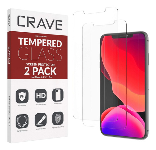 Protector Pantalla Crave Glass Apple iPhone 11 Pro / Xs / X