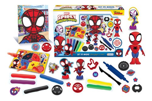 Imagen 2 de 4 de Masas Disney Doh Frozen - Mickey - Spiderman Juego Play Set