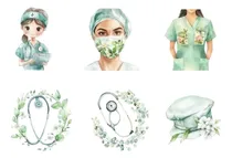 Comprar Imágenes Digitales Médicos Medicina Boho 109024348