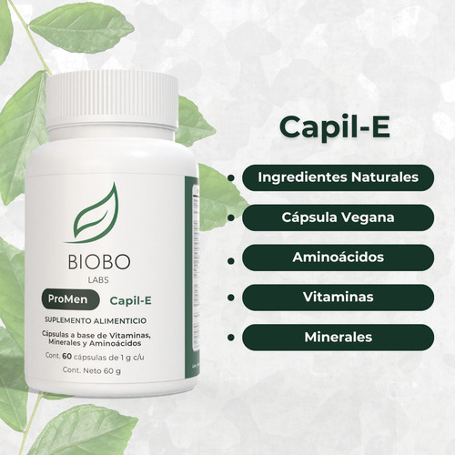 Biobo Labs Promen Capil-e 60caps-60días
