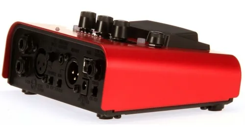Pedal de efeito Boss Vocal Effects Vocal Harmonist VE-2 Vermelho