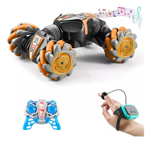 Carro Rc 4x4 Todoterreno Con Rotación 360° Y Llantas Mecanum