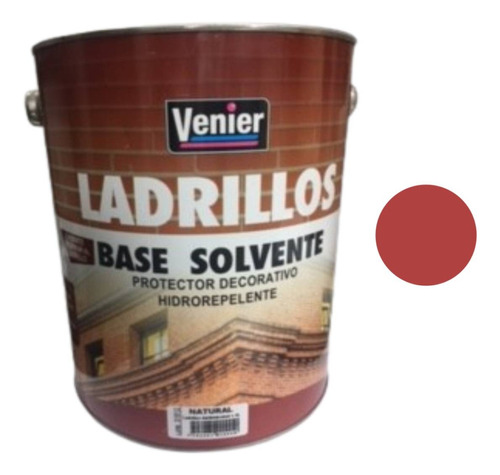 Ladrillos Venier 4 Lts/ Protección De Superficie Color Cerámico