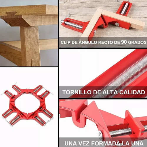 Prensa Escuadra Esquinera Para Madera Prensa Carpintero Herramientas Carpinteria Prensa Escuadra Para Madera