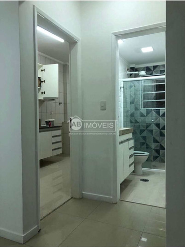 Imagem 4 de 13 de Apartamento Com 1 Dorm, Itararé, São Vicente - R$ 250 Mil, Cod: 4349 - V4349