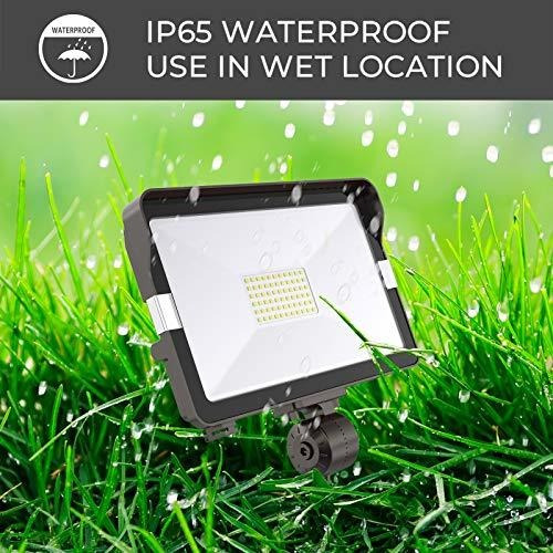 Paquete De 2 Focos Led De 50 W Para Exteriores Con Mont...