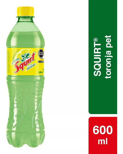 Refresco Squirt Sabor Toronja 600 Ml (12 Piezas)