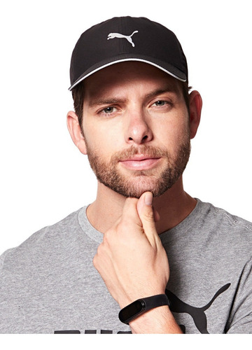 Gorra Puma Running Iii negra para hombre y mujer