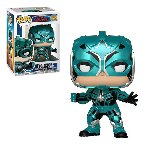 Pop Funko 429 Yon Rogg Captain Marvel Star Commander