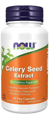 Celery Seed Extract 60caps, Now,