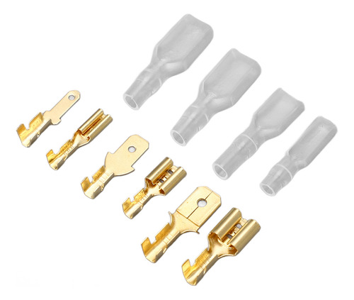 Kit De Sortimento De Terminais De Conector De Fio De Latão F