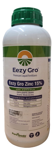 Fertilizante A Base De Zinc Eezy Gro Zinc 1 L