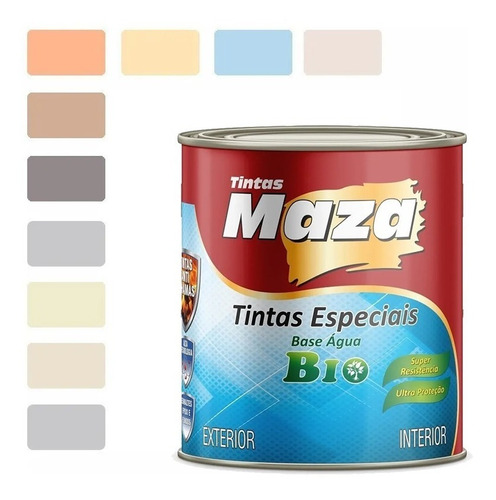 Tinta Para Cozinha E Banheiro Maza Base Água 800ml