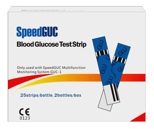 Speedguc 50 Tiras Fitas Glicose Diabetes Original