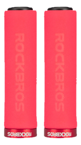 Empuñaduras Para Bicicleta Rockbros Diseño Rosado  -sdshop