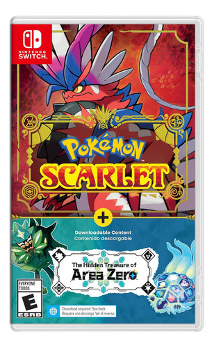 Pokémon Scarlet Hidden Treasure Of Area Zero Switch Latam