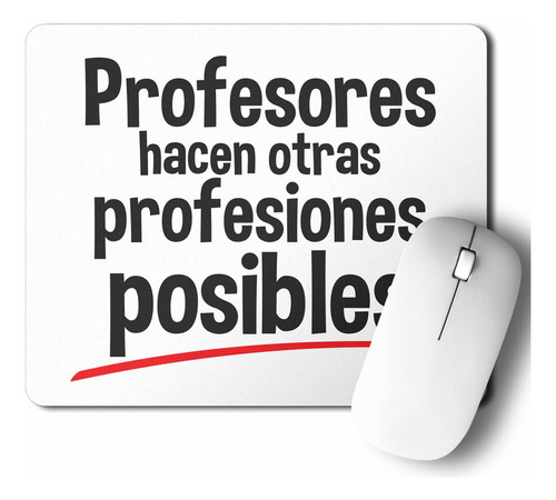 Mouse Pad Profesiones Posibles (d0918 Boleto.store)