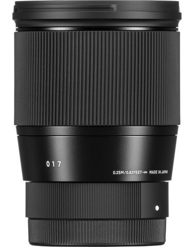 Lente Sigma 16mm F/1.4 Dc Dn Contemporary - Sony Novo