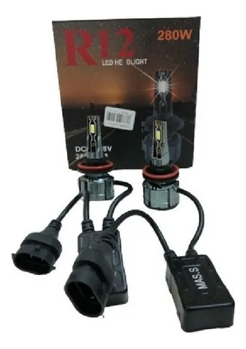Kit Luces Turbo Led R12. 280w 28.000 Lm Canbus Reales