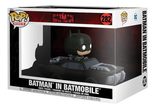 Funko Pop Original The Batman: Batman In Batmobile (282)